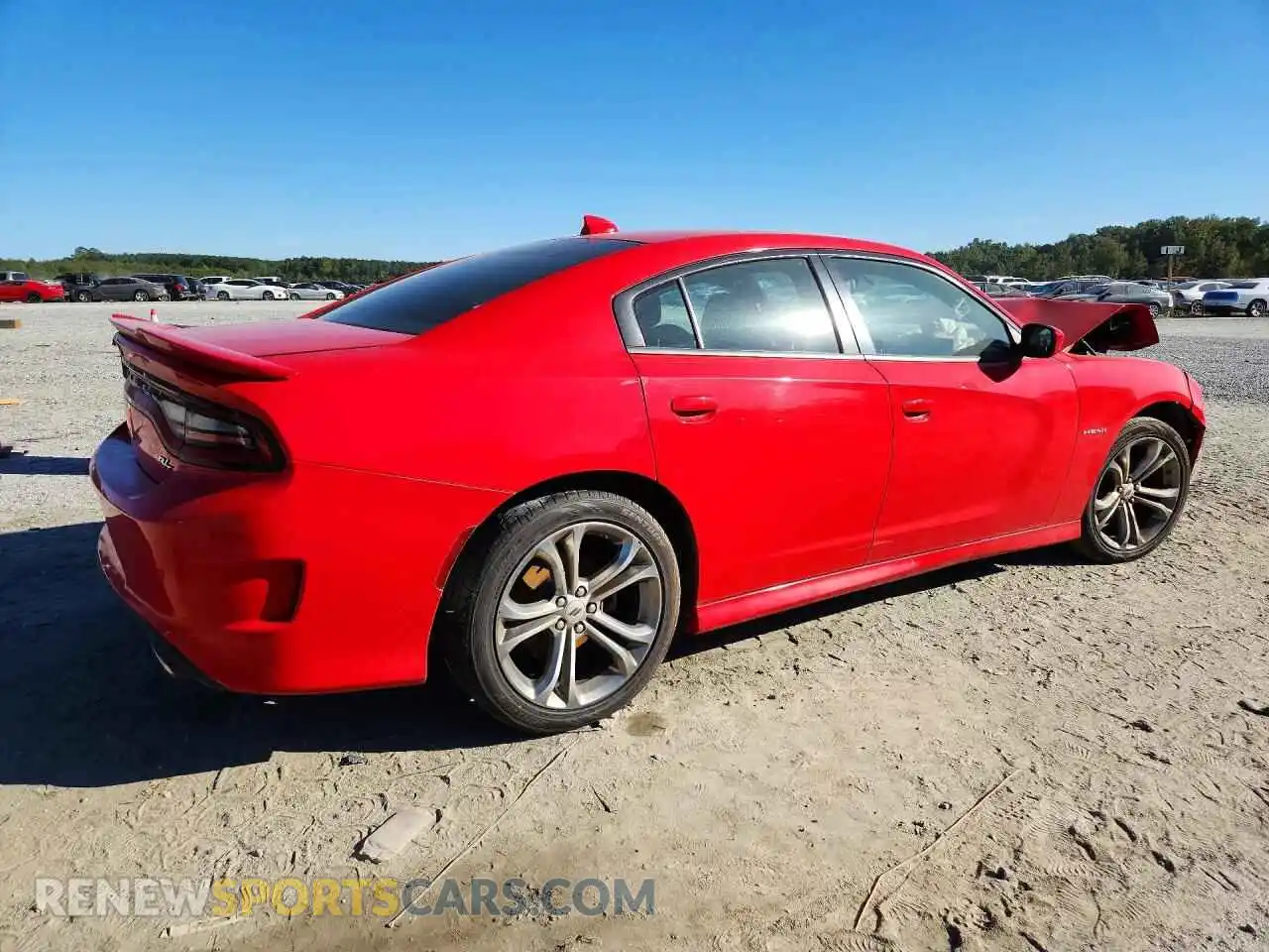 3 Фотография поврежденного автомобиля 2C3CDXCT1NH258809 DODGE CHARGER 2022