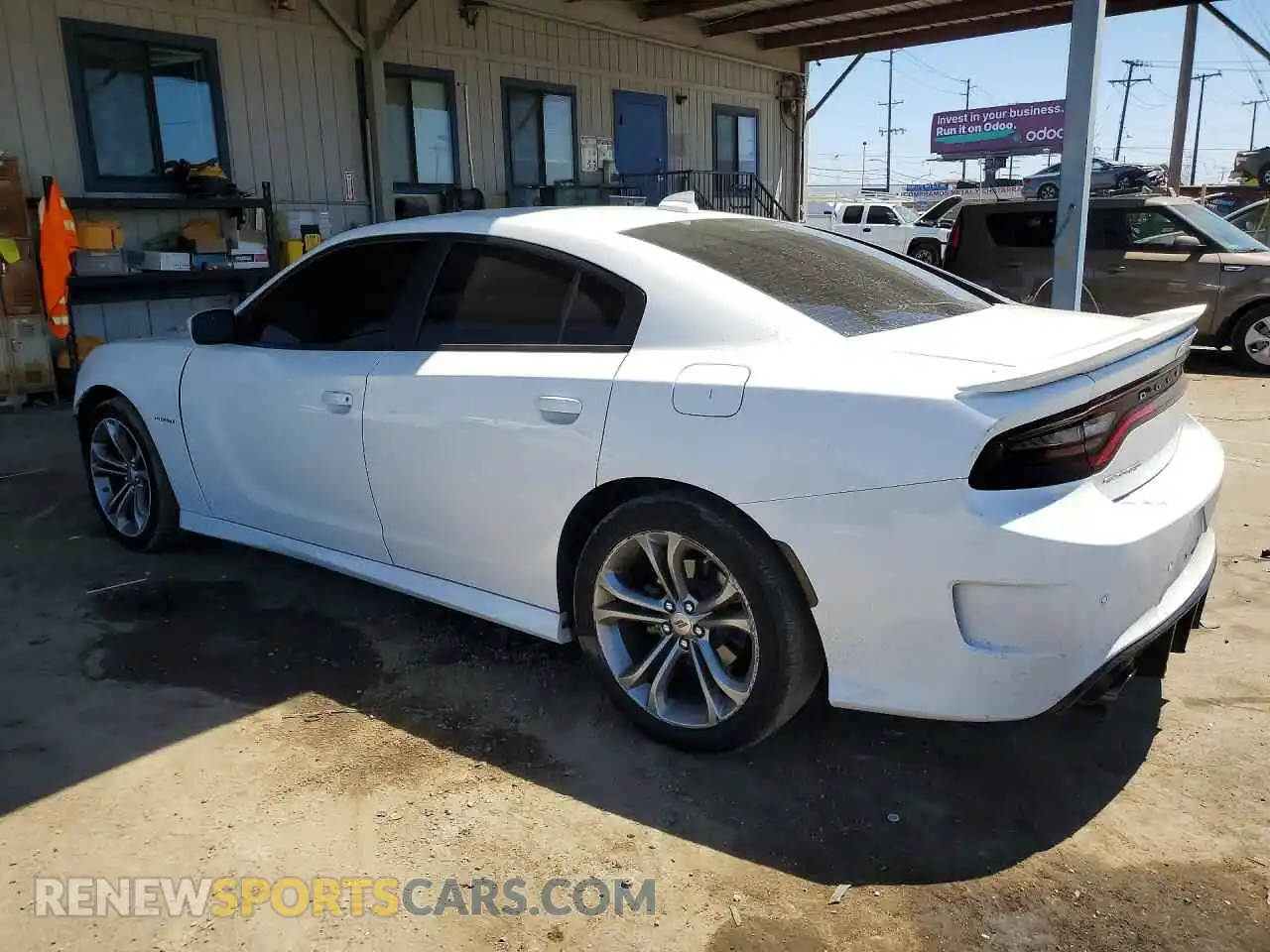 2 Фотография поврежденного автомобиля 2C3CDXCT2NH129123 DODGE CHARGER 2022