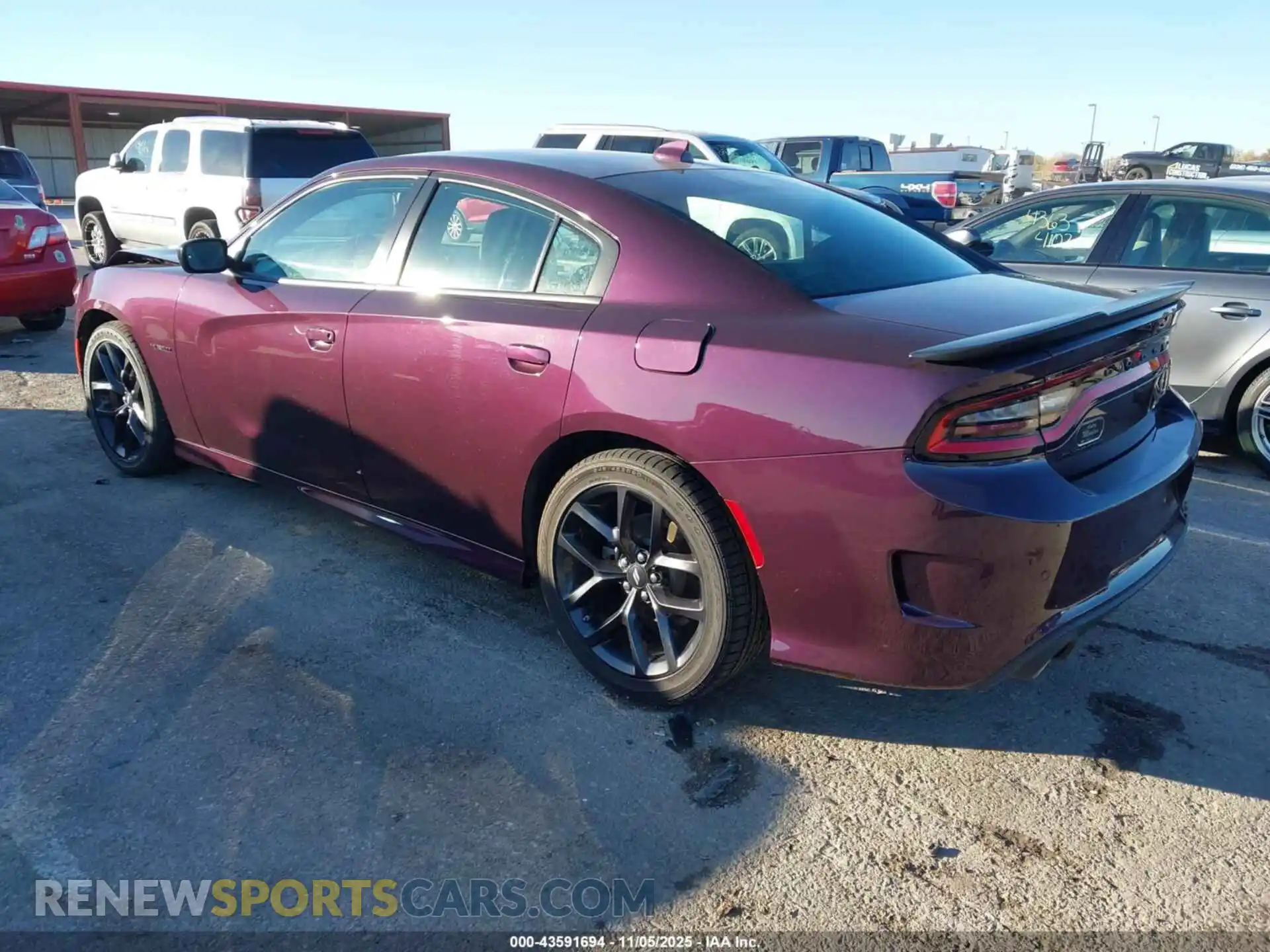 3 Photograph of a damaged car 2C3CDXCT2NH129834 DODGE CHARGER 2022