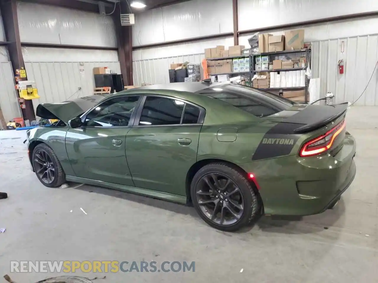 2 Photograph of a damaged car 2C3CDXCT2NH213605 DODGE CHARGER 2022