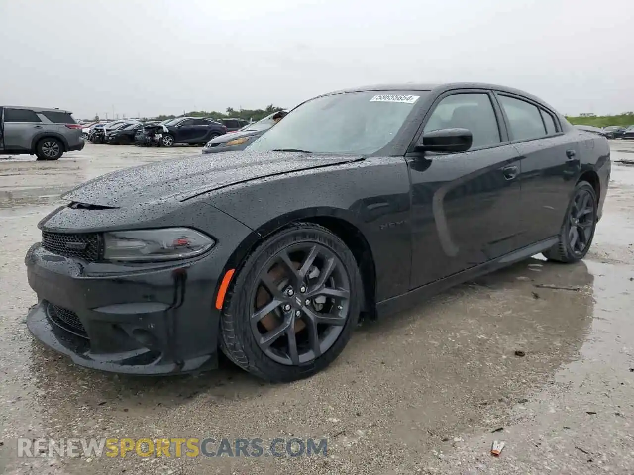 1 Photograph of a damaged car 2C3CDXCT2NH228458 DODGE CHARGER 2022