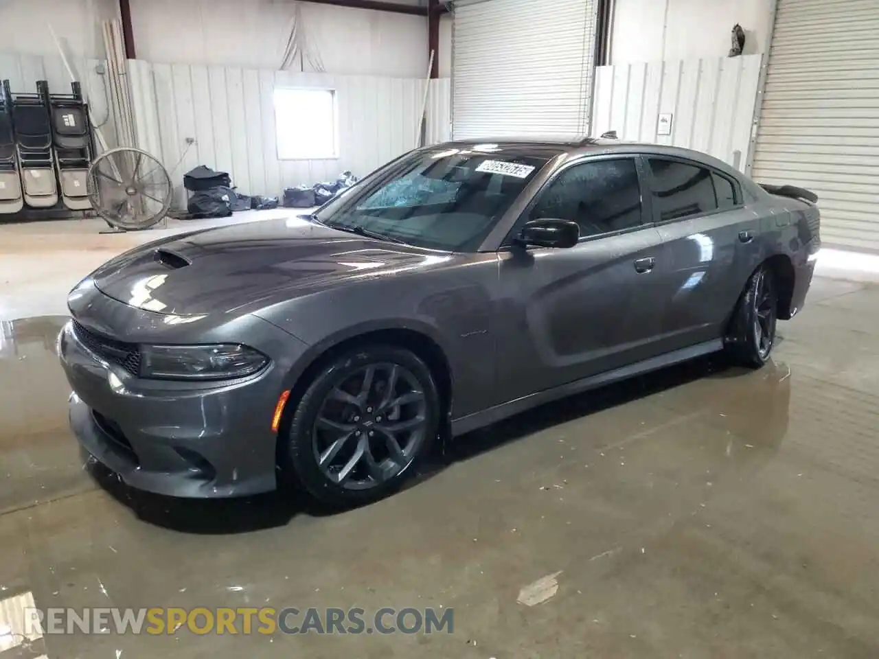 1 Photograph of a damaged car 2C3CDXCT3NH158176 DODGE CHARGER 2022