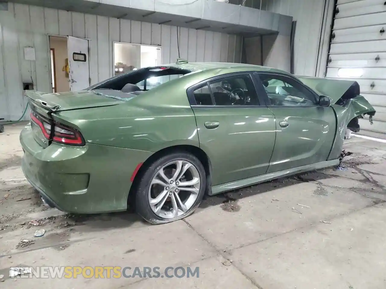 3 Photograph of a damaged car 2C3CDXCT3NH189895 DODGE CHARGER 2022