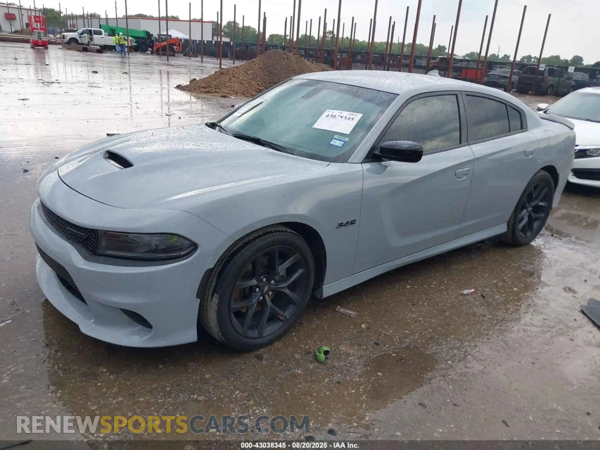 2 Photograph of a damaged car 2C3CDXCT3NH240344 DODGE CHARGER 2022