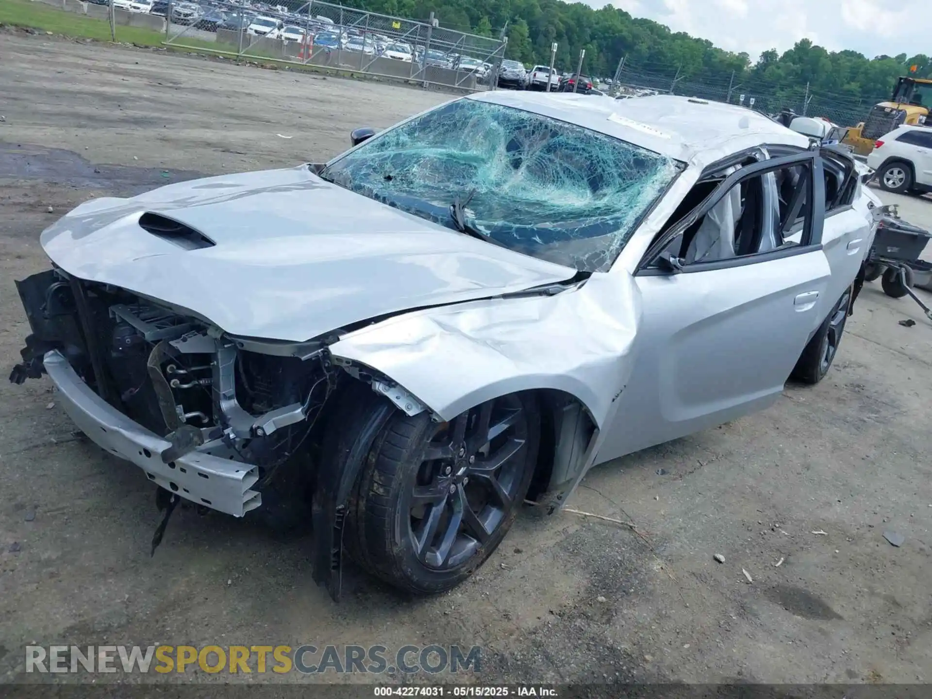 2 Photograph of a damaged car 2C3CDXCT3NH262232 DODGE CHARGER 2022