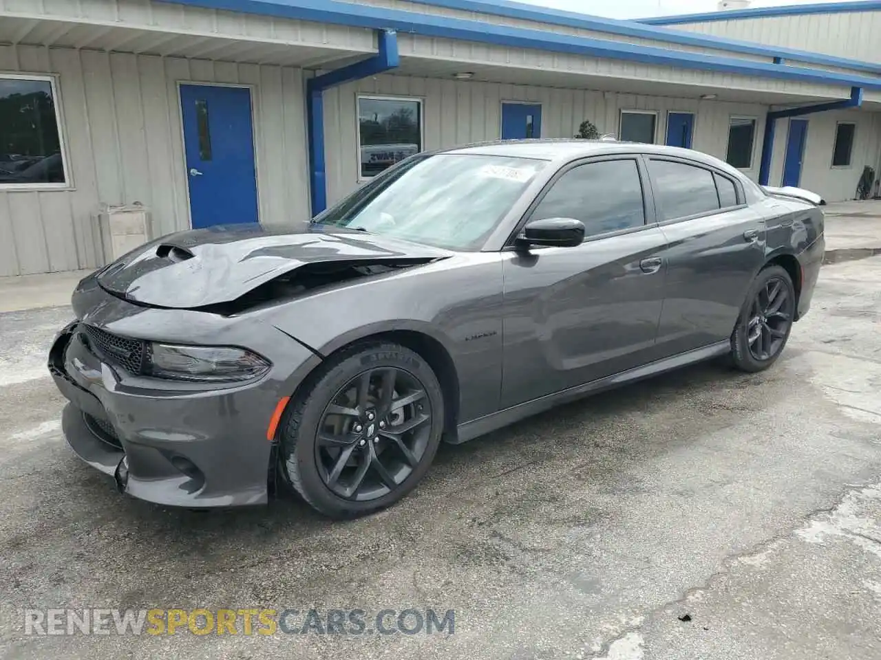 1 Photograph of a damaged car 2C3CDXCT4NH126479 DODGE CHARGER 2022
