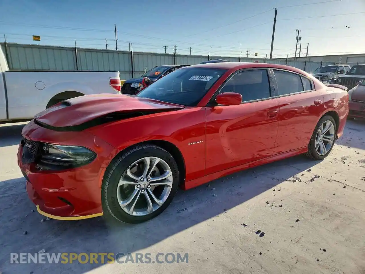 1 Фотография поврежденного автомобиля 2C3CDXCT4NH132783 DODGE CHARGER 2022