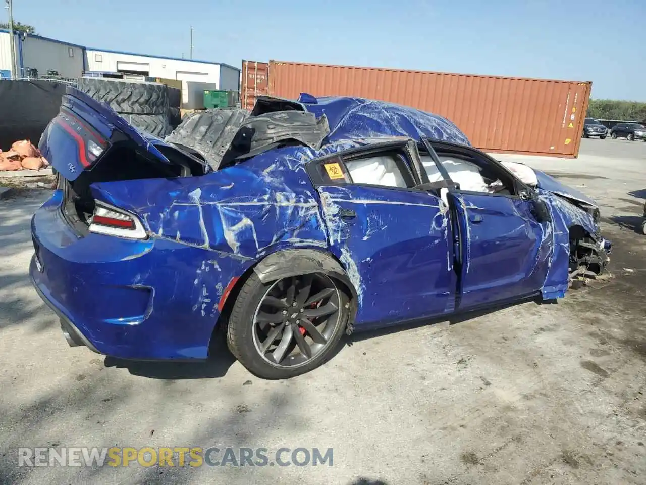 3 Photograph of a damaged car 2C3CDXCT4NH138986 DODGE CHARGER 2022