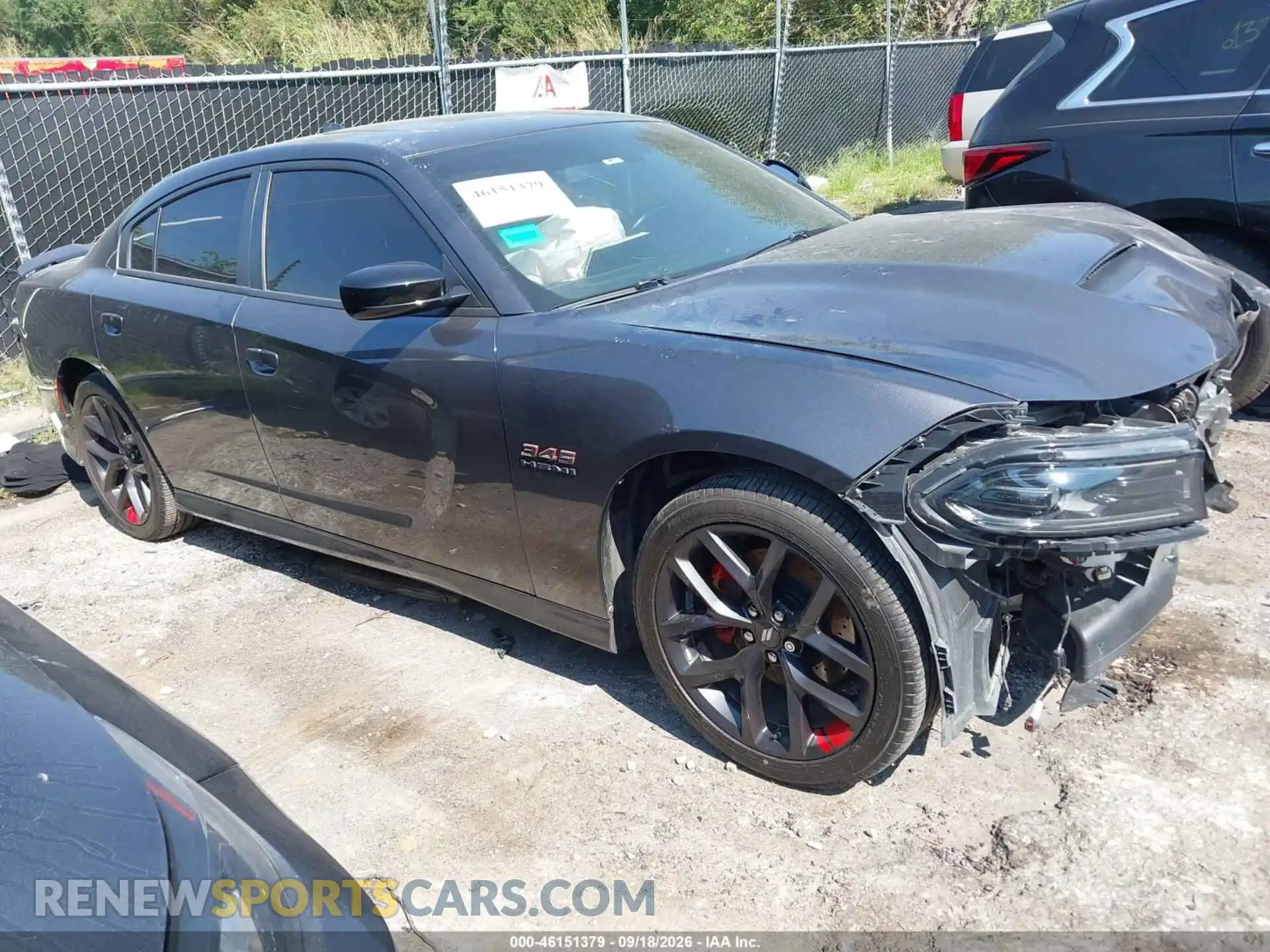 1 Photograph of a damaged car 2C3CDXCT4NH173771 DODGE CHARGER 2022