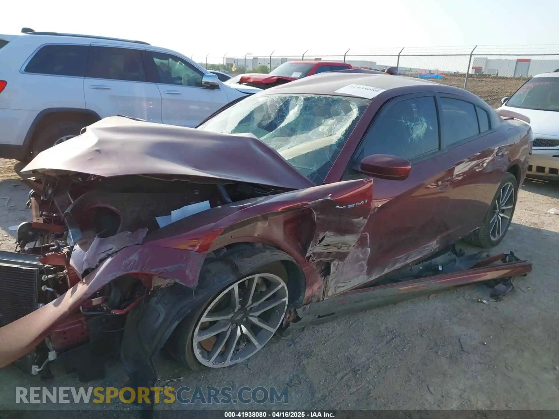 2 Photograph of a damaged car 2C3CDXCT4NH190103 DODGE CHARGER 2022