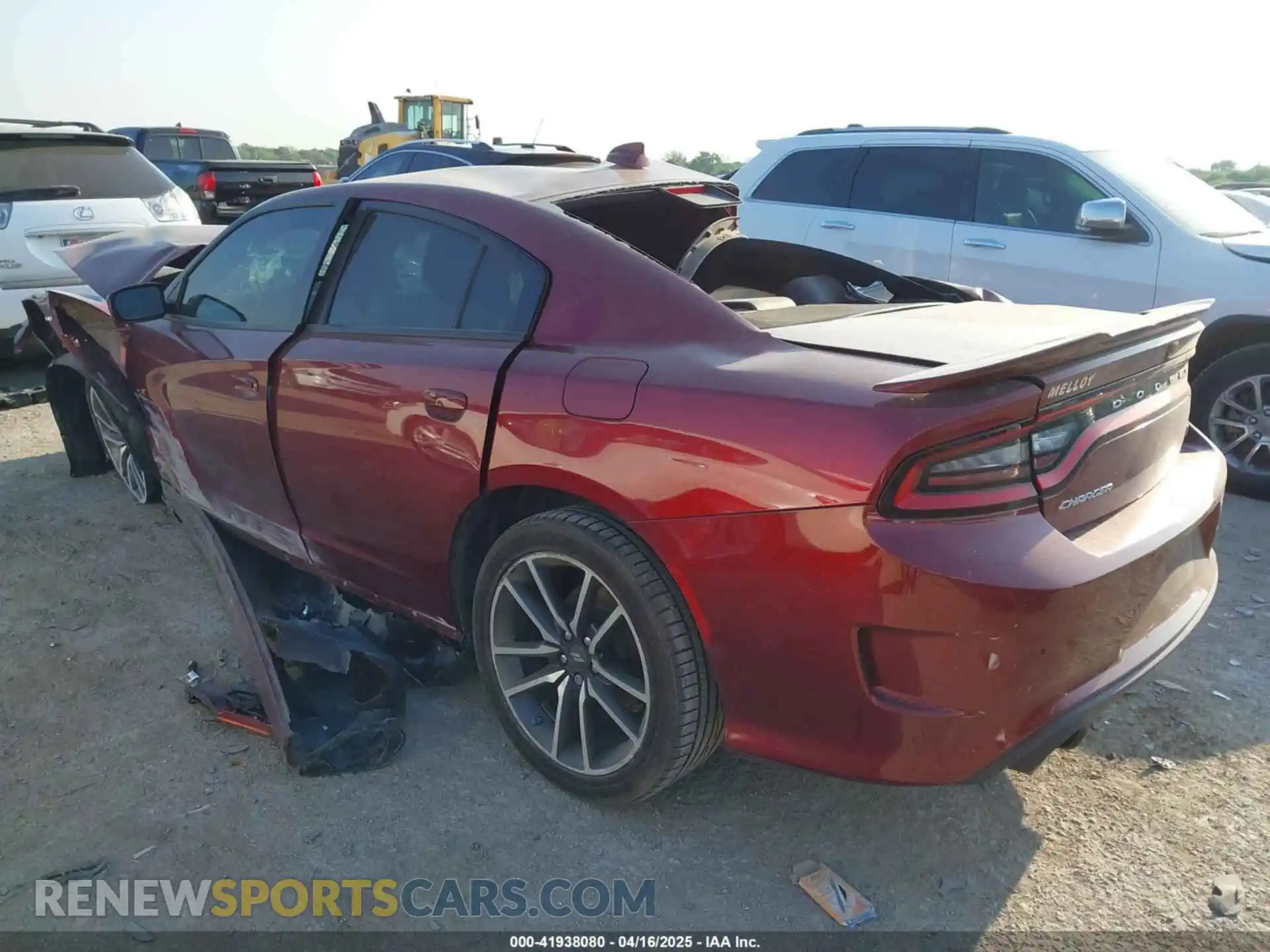 3 Photograph of a damaged car 2C3CDXCT4NH190103 DODGE CHARGER 2022