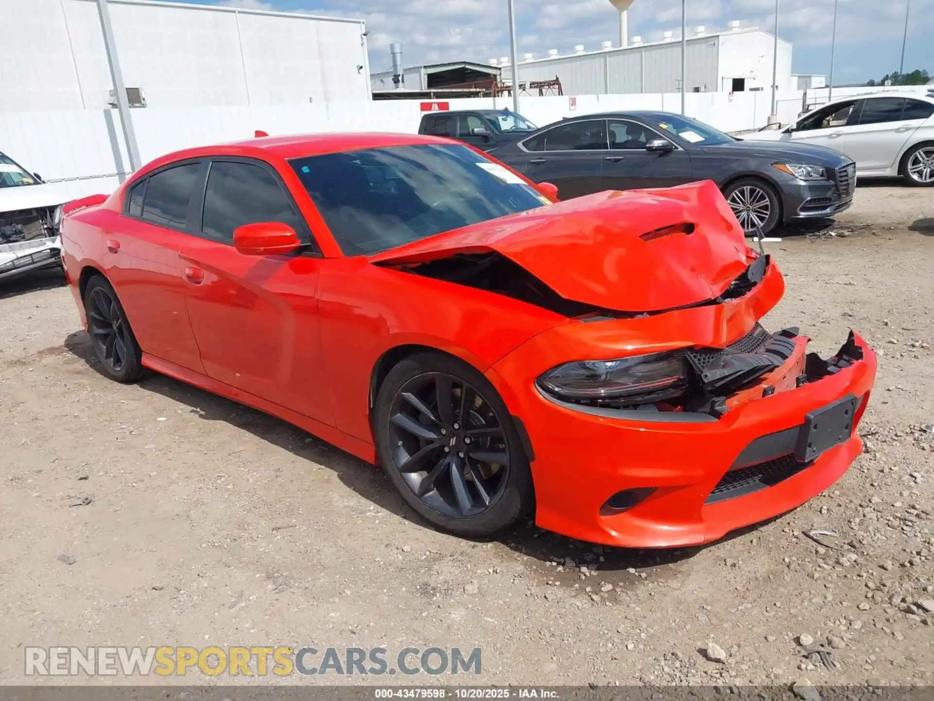1 Photograph of a damaged car 2C3CDXCT5NH112266 DODGE CHARGER 2022