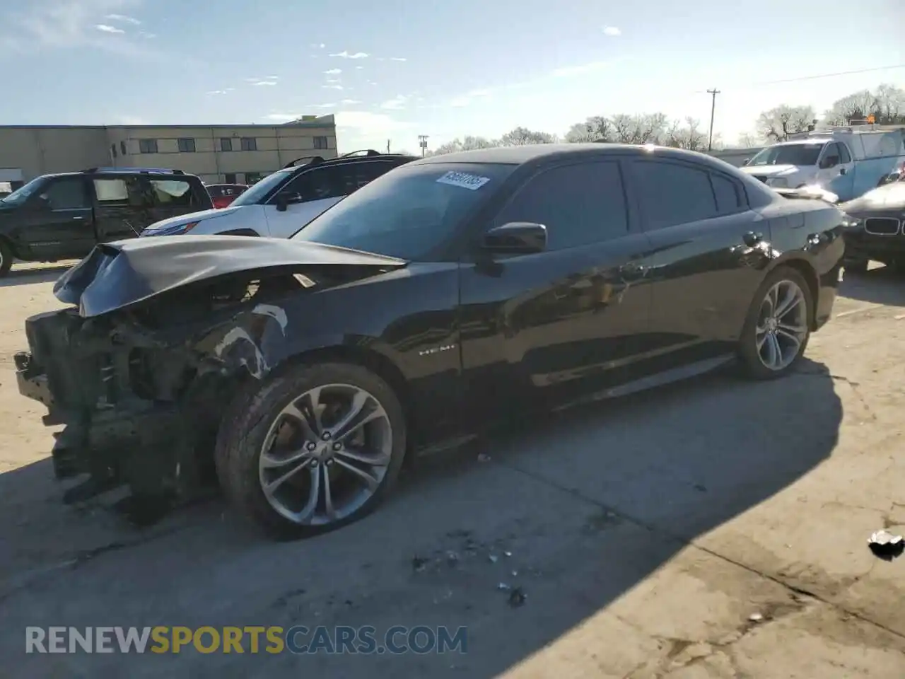 1 Photograph of a damaged car 2C3CDXCT5NH119007 DODGE CHARGER 2022