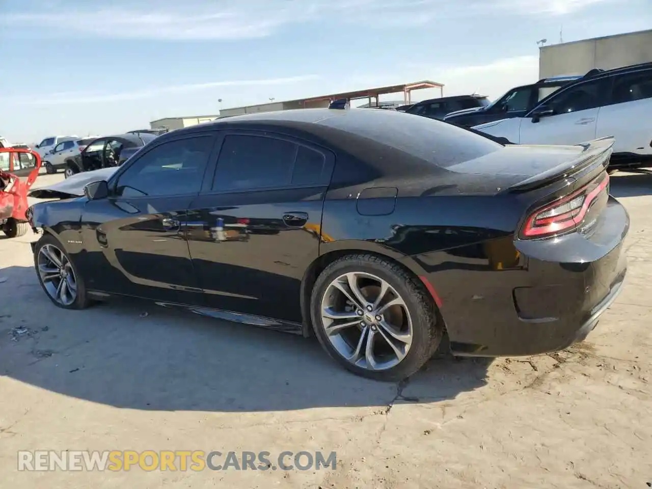 2 Photograph of a damaged car 2C3CDXCT5NH119007 DODGE CHARGER 2022