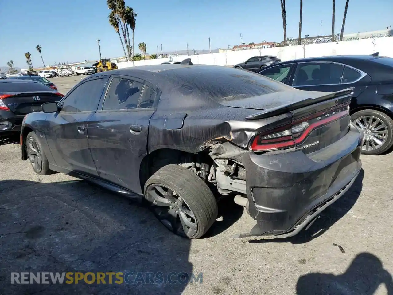 2 Photograph of a damaged car 2C3CDXCT5NH129116 DODGE CHARGER 2022