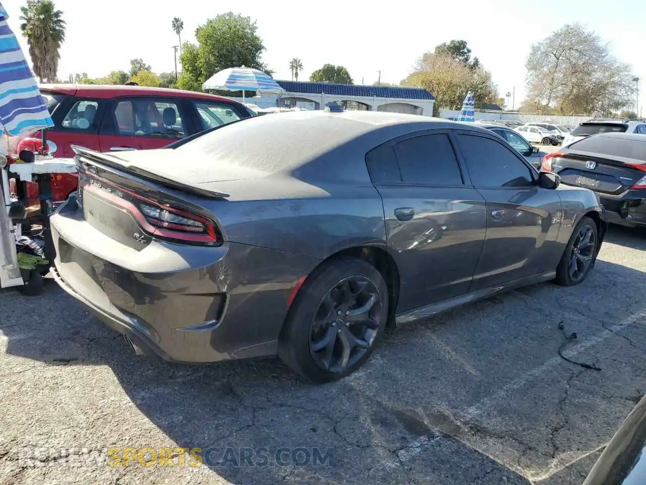 3 Photograph of a damaged car 2C3CDXCT5NH129116 DODGE CHARGER 2022