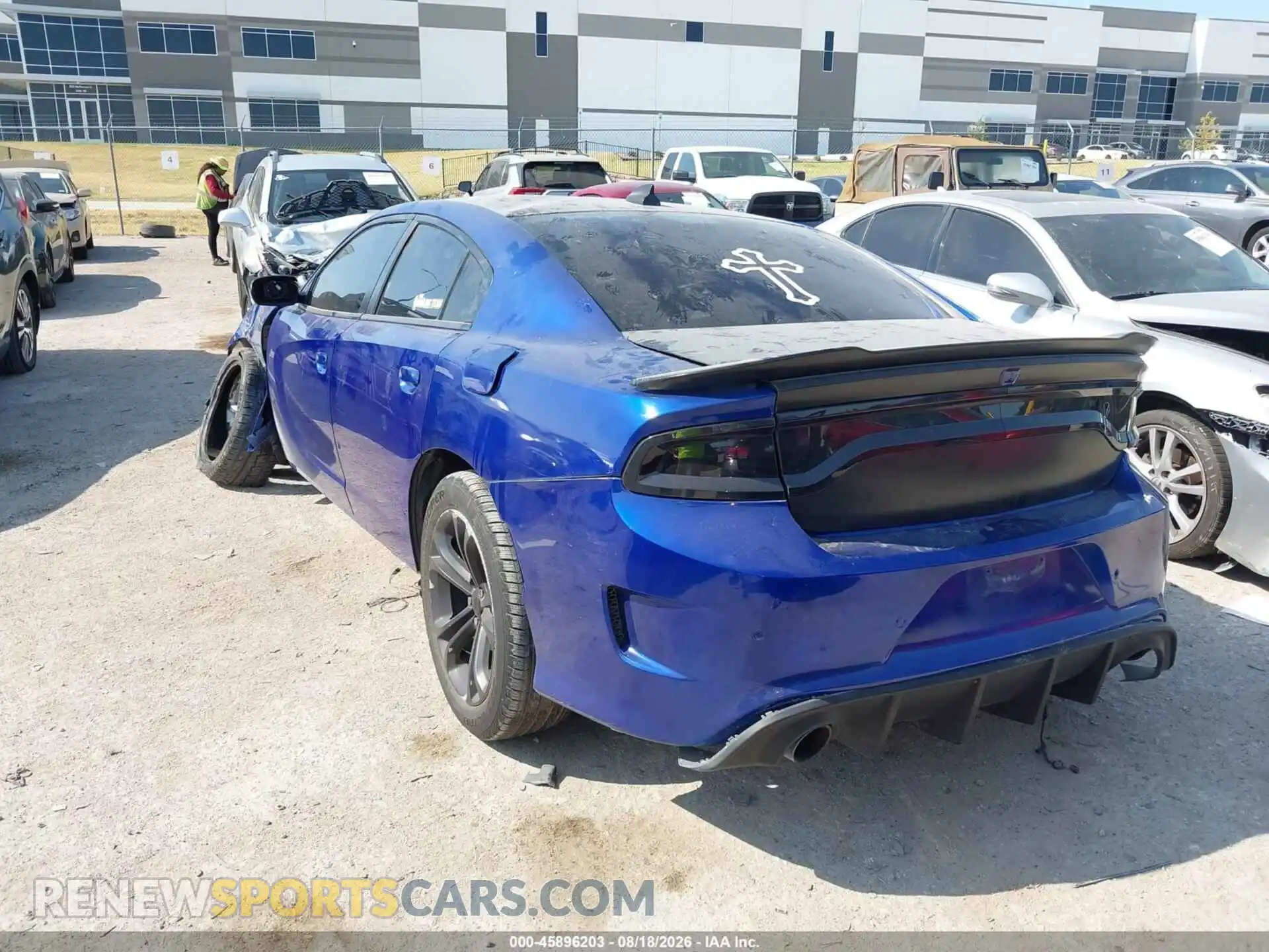 3 Photograph of a damaged car 2C3CDXCT5NH165985 DODGE CHARGER 2022