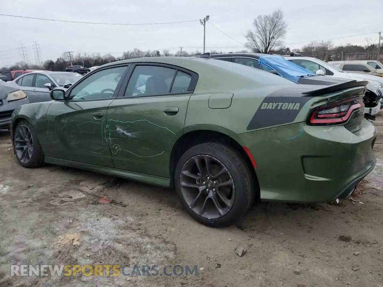 2 Photograph of a damaged car 2C3CDXCT5NH235890 DODGE CHARGER 2022
