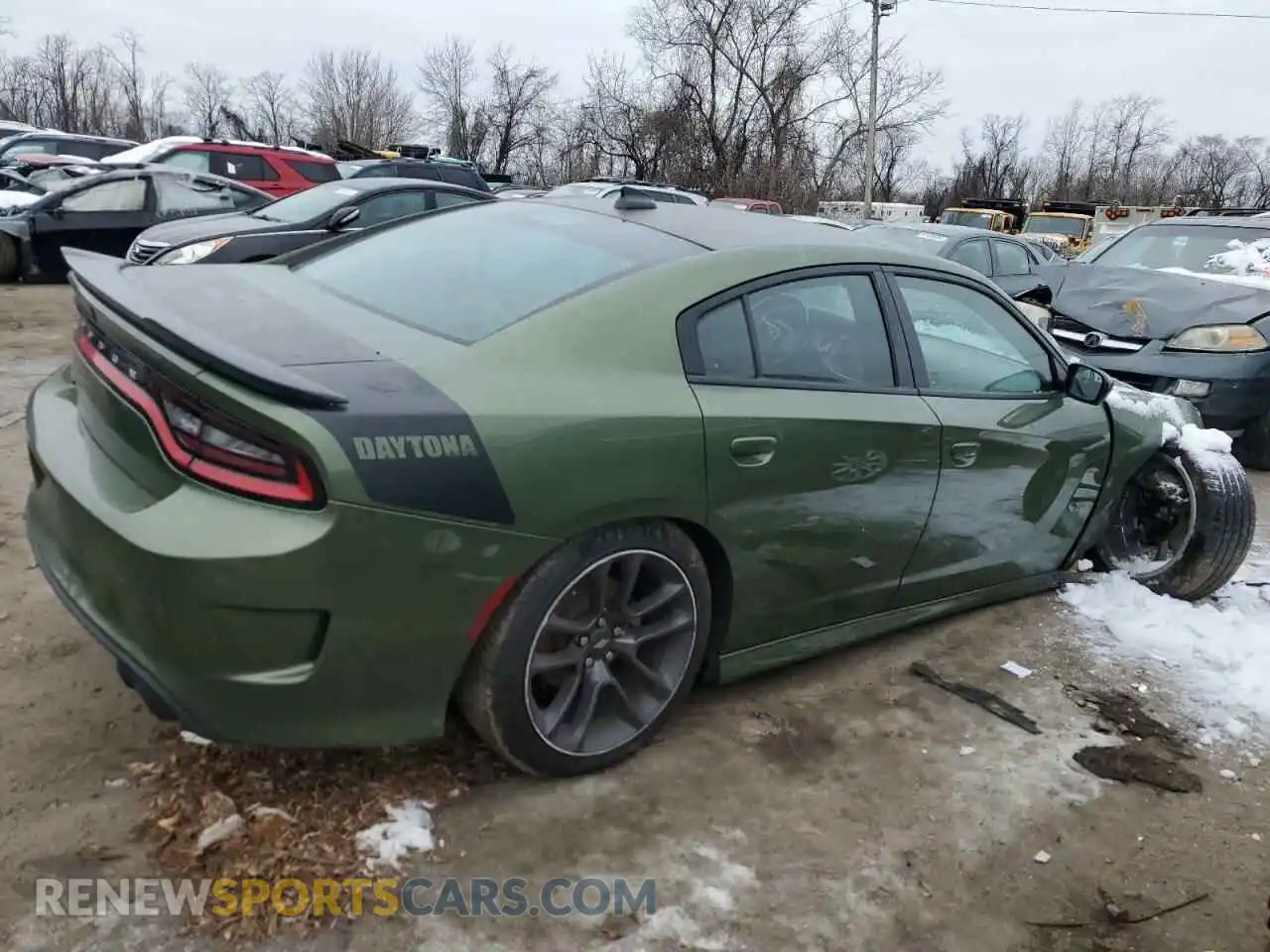 3 Photograph of a damaged car 2C3CDXCT5NH235890 DODGE CHARGER 2022