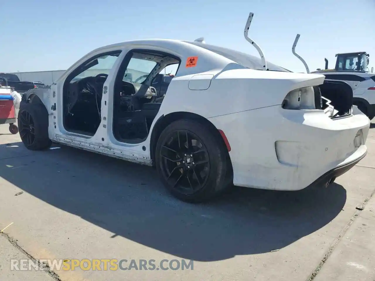 2 Photograph of a damaged car 2C3CDXCT6NH133188 DODGE CHARGER 2022