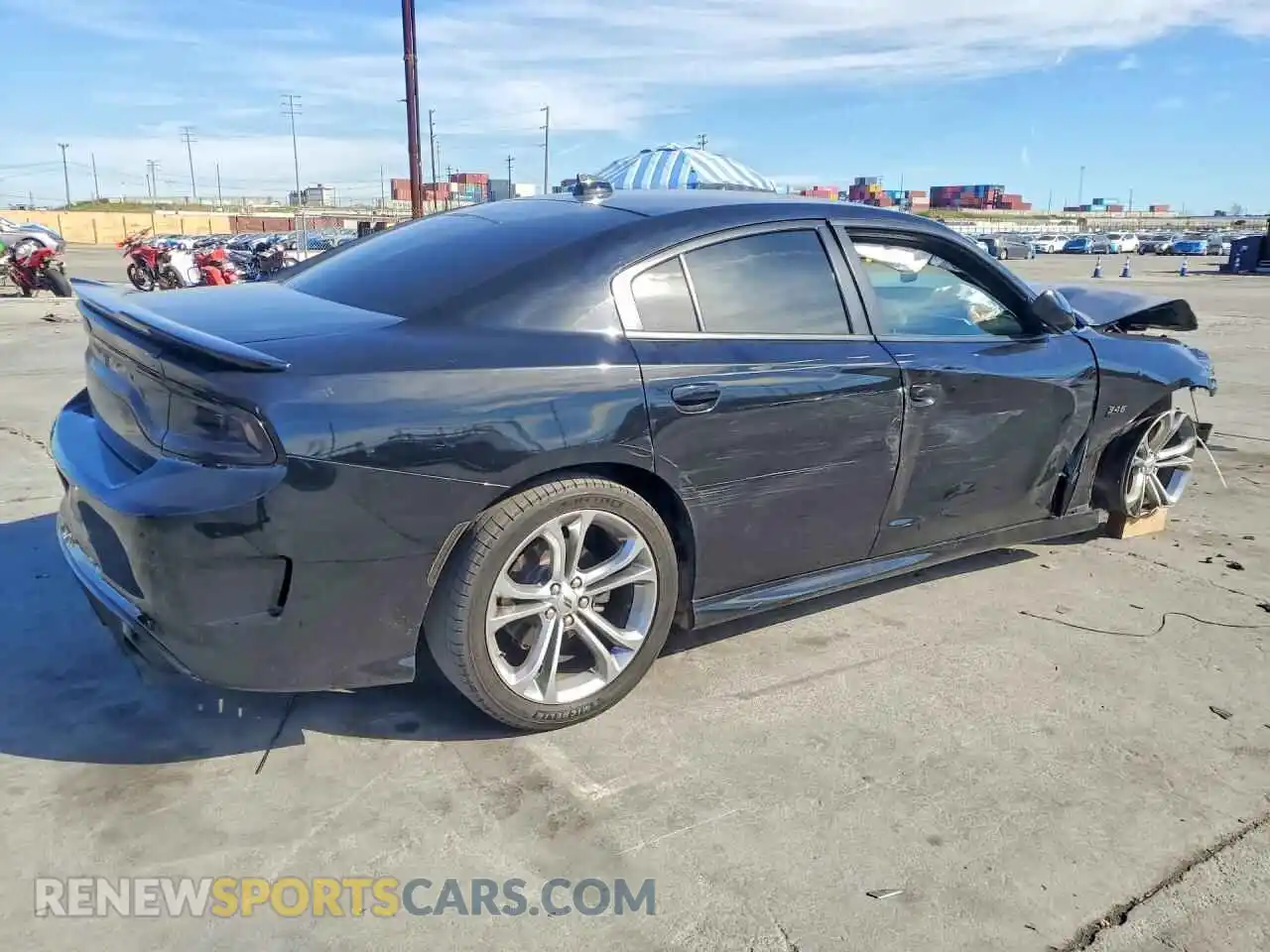 3 Photograph of a damaged car 2C3CDXCT6NH176073 DODGE CHARGER 2022