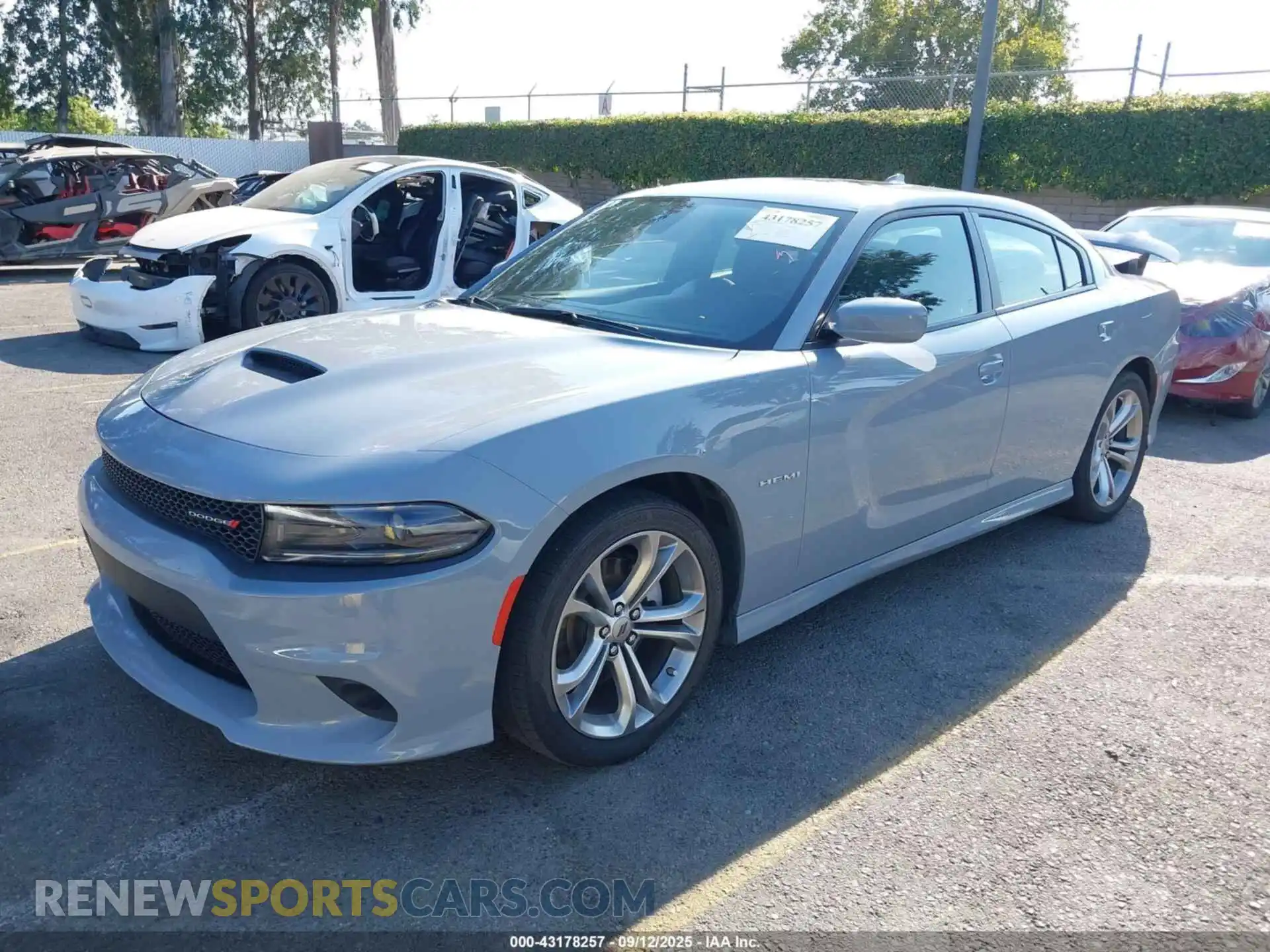 2 Photograph of a damaged car 2C3CDXCT6NH235820 DODGE CHARGER 2022