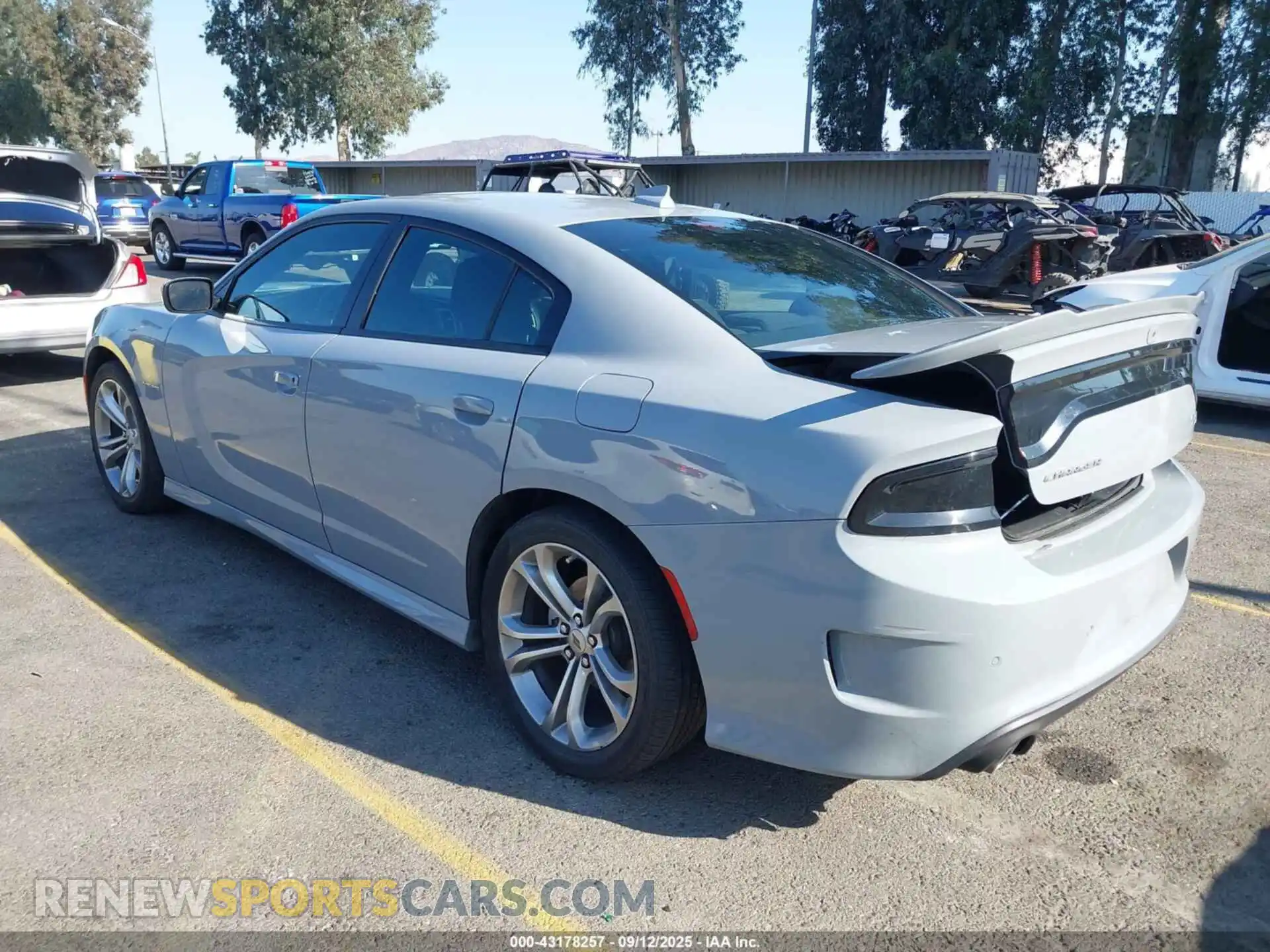 3 Photograph of a damaged car 2C3CDXCT6NH235820 DODGE CHARGER 2022