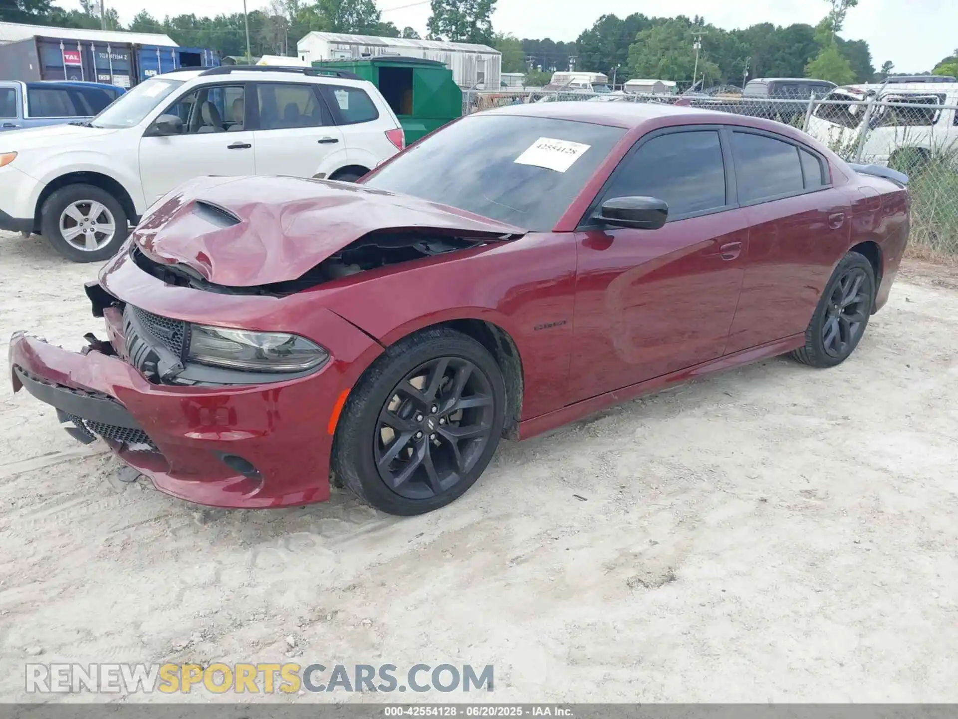 2 Photograph of a damaged car 2C3CDXCT6NH244338 DODGE CHARGER 2022