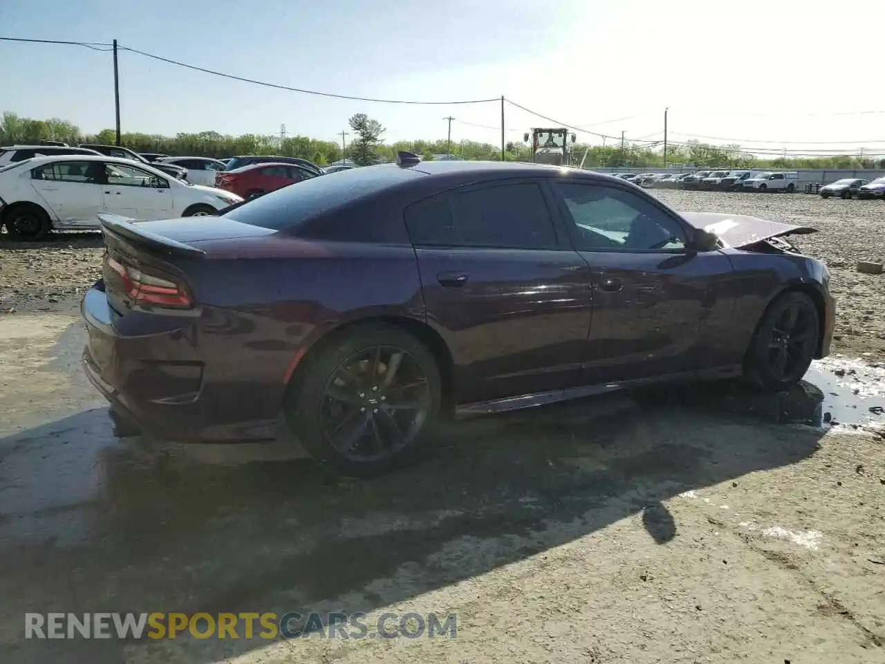 3 Photograph of a damaged car 2C3CDXCT7NH135807 DODGE CHARGER 2022