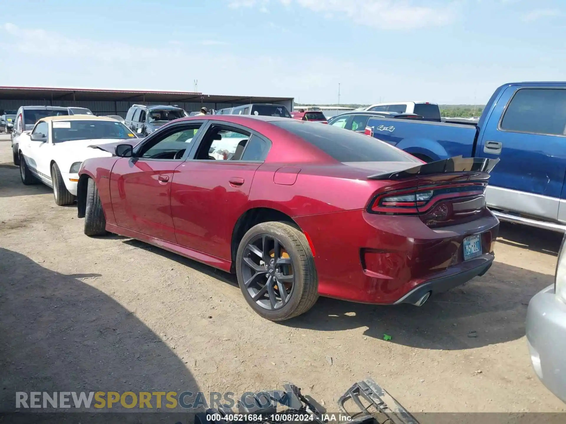 3 Photograph of a damaged car 2C3CDXCT7NH142031 DODGE CHARGER 2022