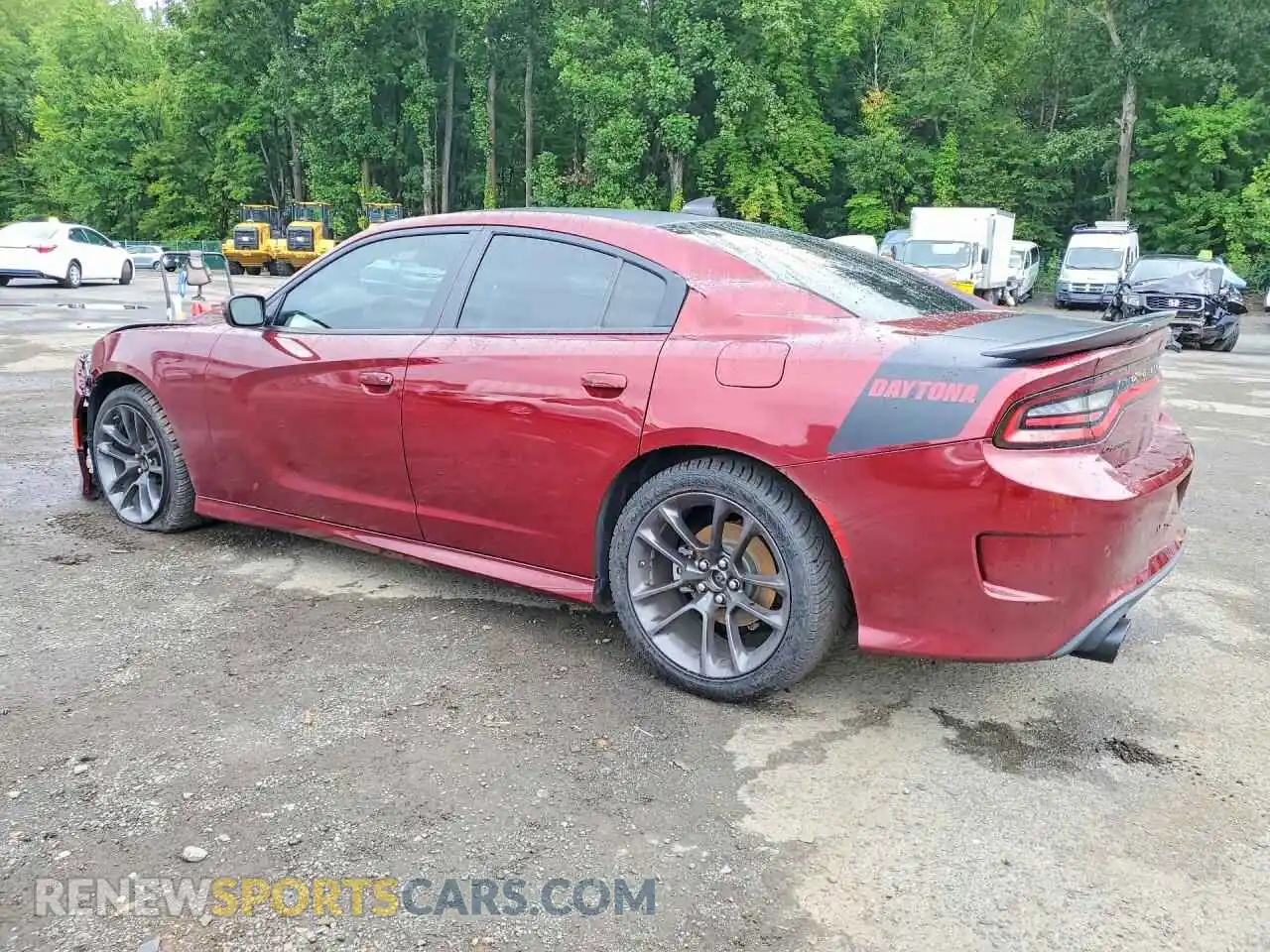 2 Photograph of a damaged car 2C3CDXCT7NH148167 DODGE CHARGER 2022