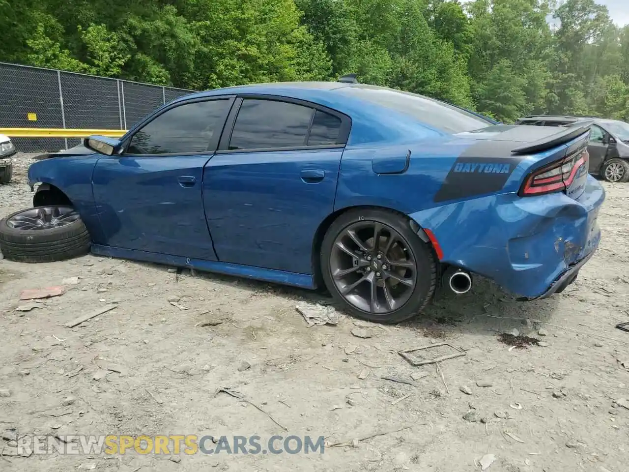2 Photograph of a damaged car 2C3CDXCT7NH157693 DODGE CHARGER 2022