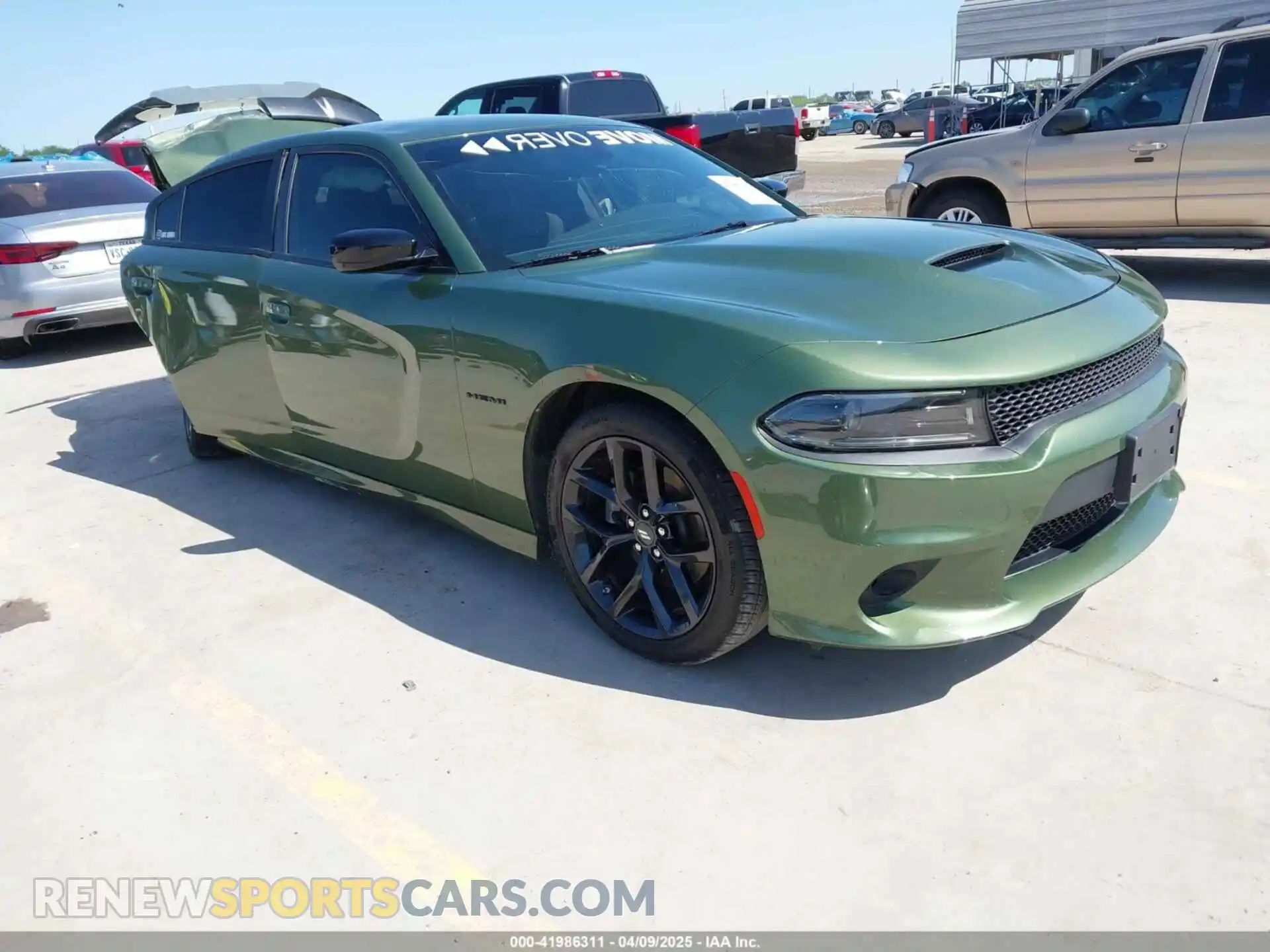 1 Photograph of a damaged car 2C3CDXCT7NH170105 DODGE CHARGER 2022
