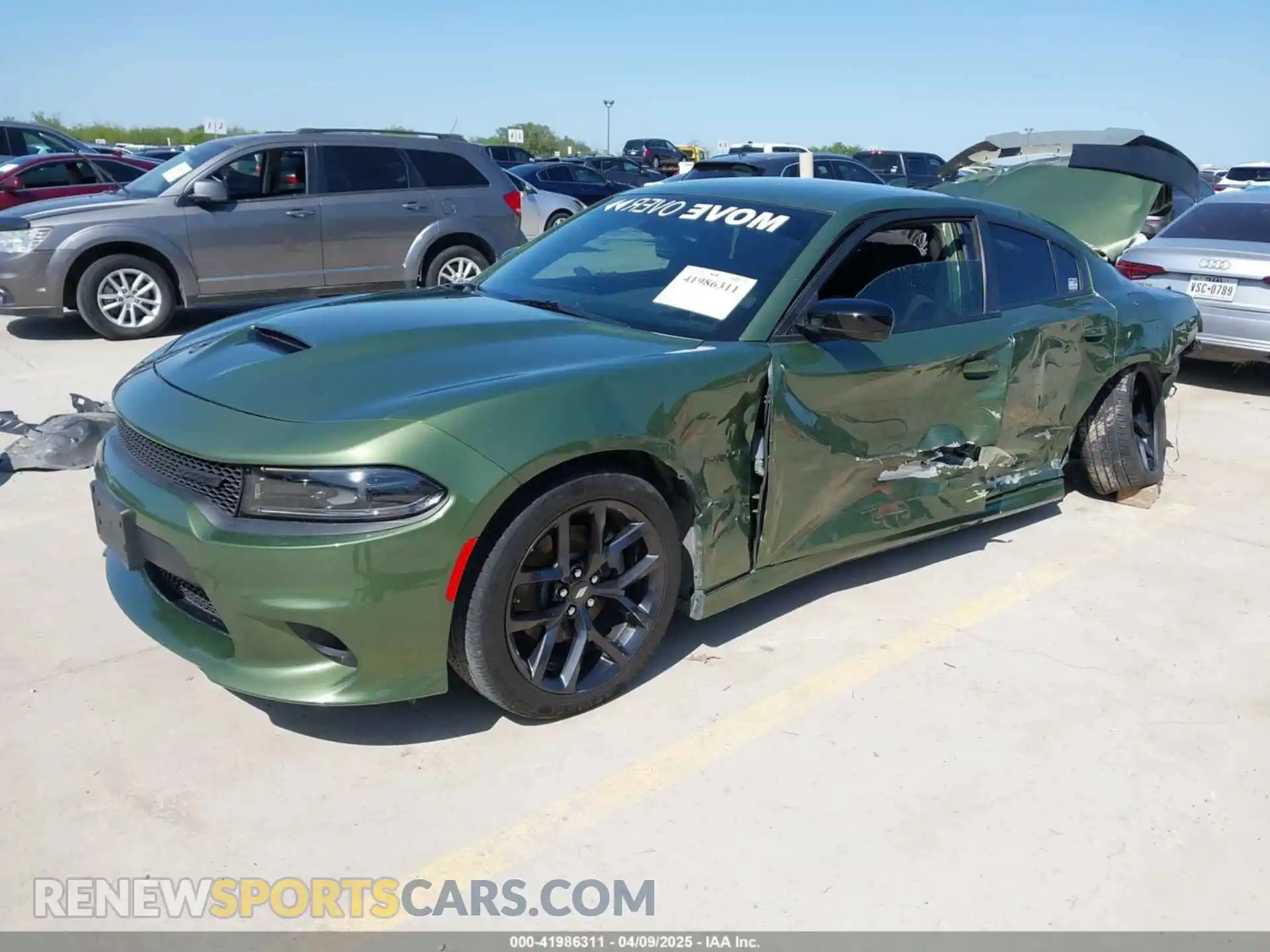 2 Photograph of a damaged car 2C3CDXCT7NH170105 DODGE CHARGER 2022