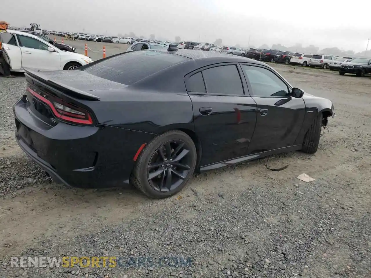 3 Photograph of a damaged car 2C3CDXCT7NH173926 DODGE CHARGER 2022