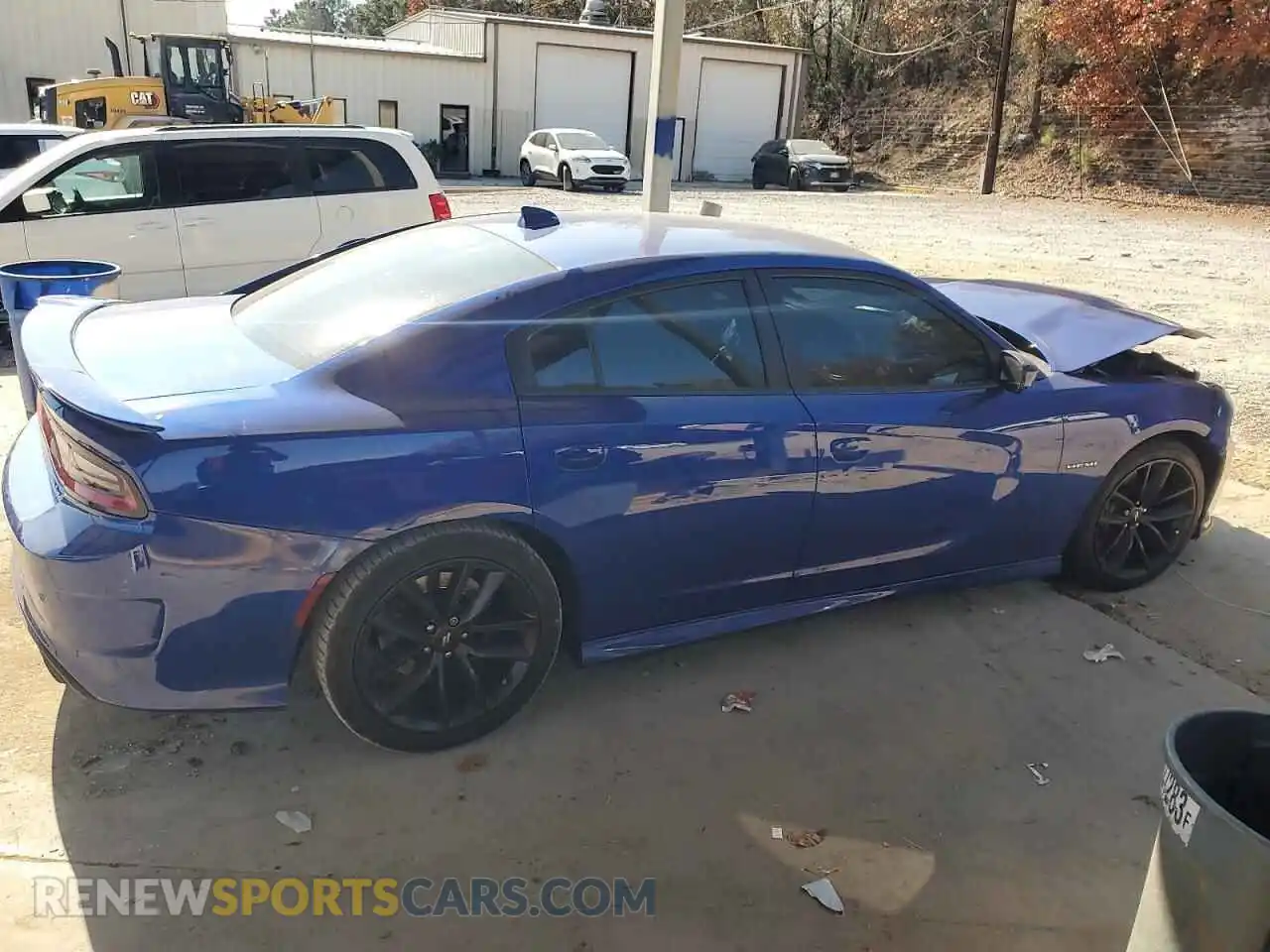 3 Photograph of a damaged car 2C3CDXCT7NH176244 DODGE CHARGER 2022