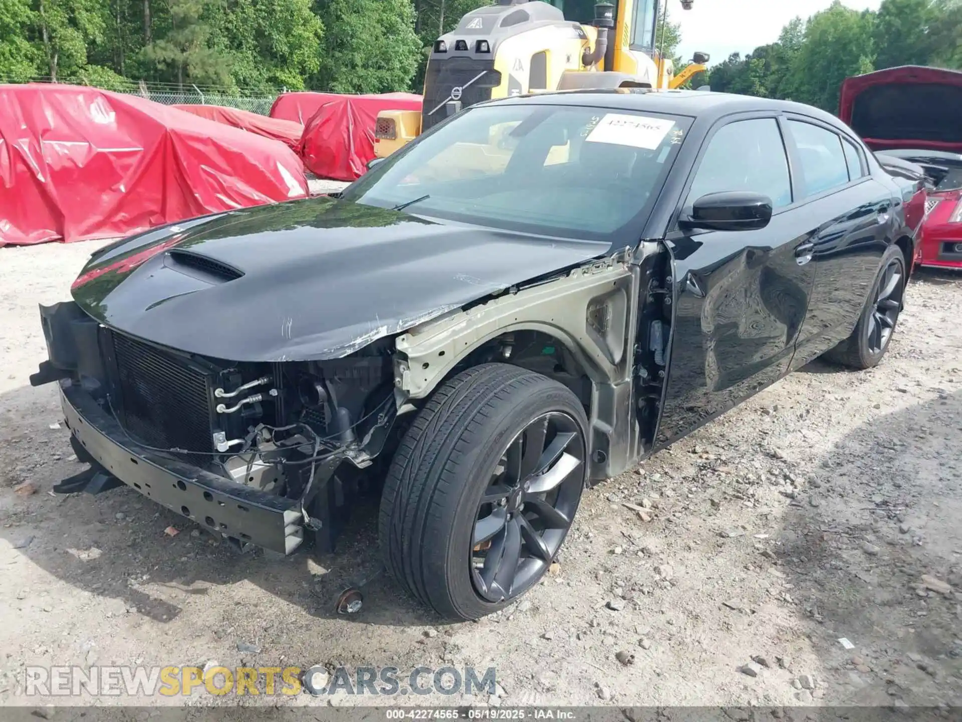 2 Photograph of a damaged car 2C3CDXCT7NH194873 DODGE CHARGER 2022