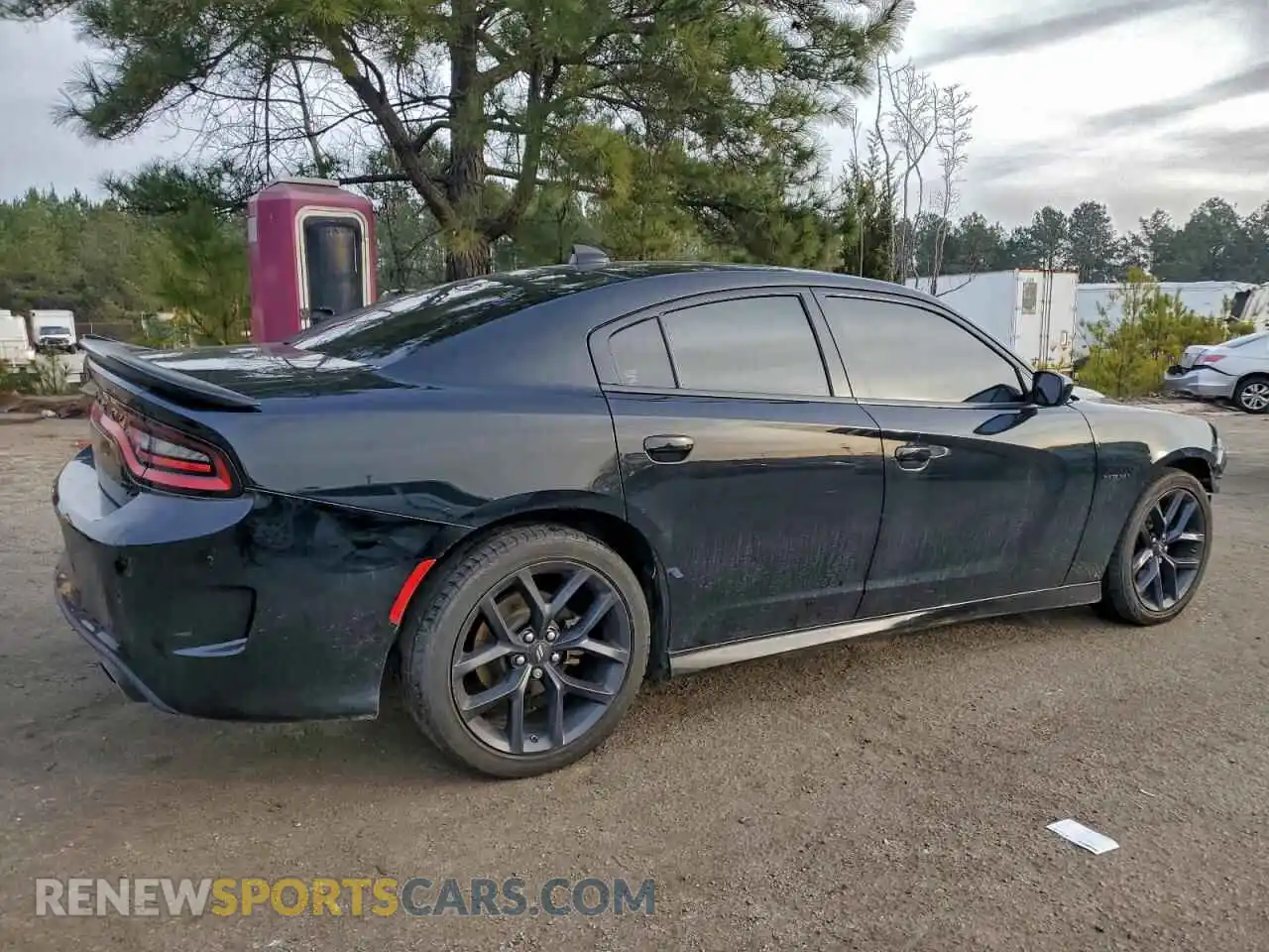 3 Photograph of a damaged car 2C3CDXCT7NH209145 DODGE CHARGER 2022