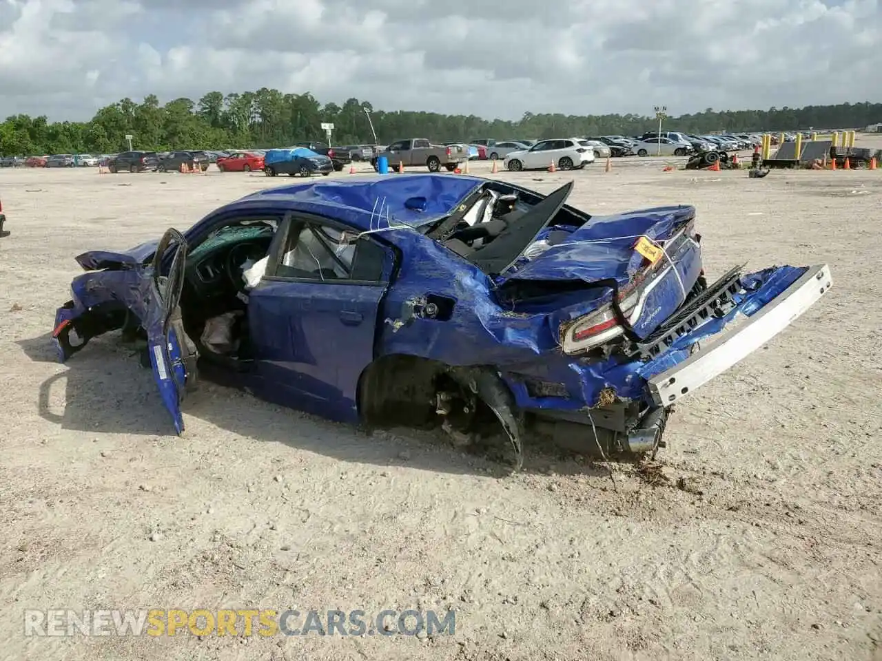 2 Photograph of a damaged car 2C3CDXCT7NH231873 DODGE CHARGER 2022
