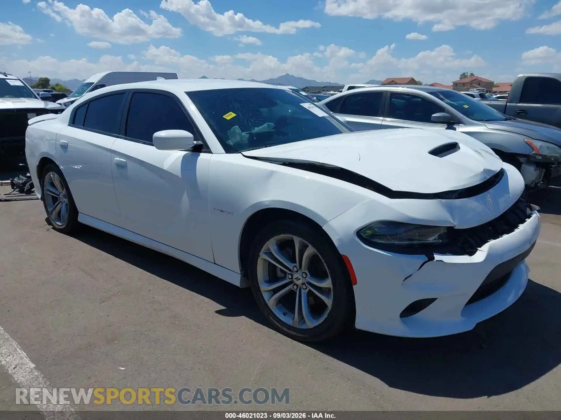 1 fotografías del automóvil dañado 2C3CDXCT7NH259222 DODGE CHARGER 2022