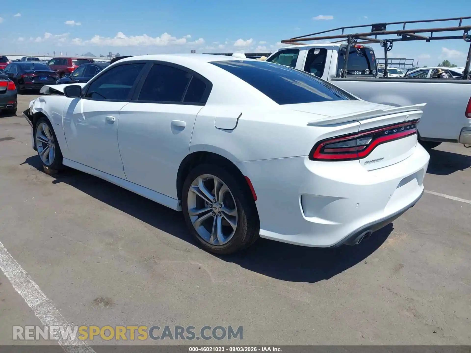 3 fotografías del automóvil dañado 2C3CDXCT7NH259222 DODGE CHARGER 2022