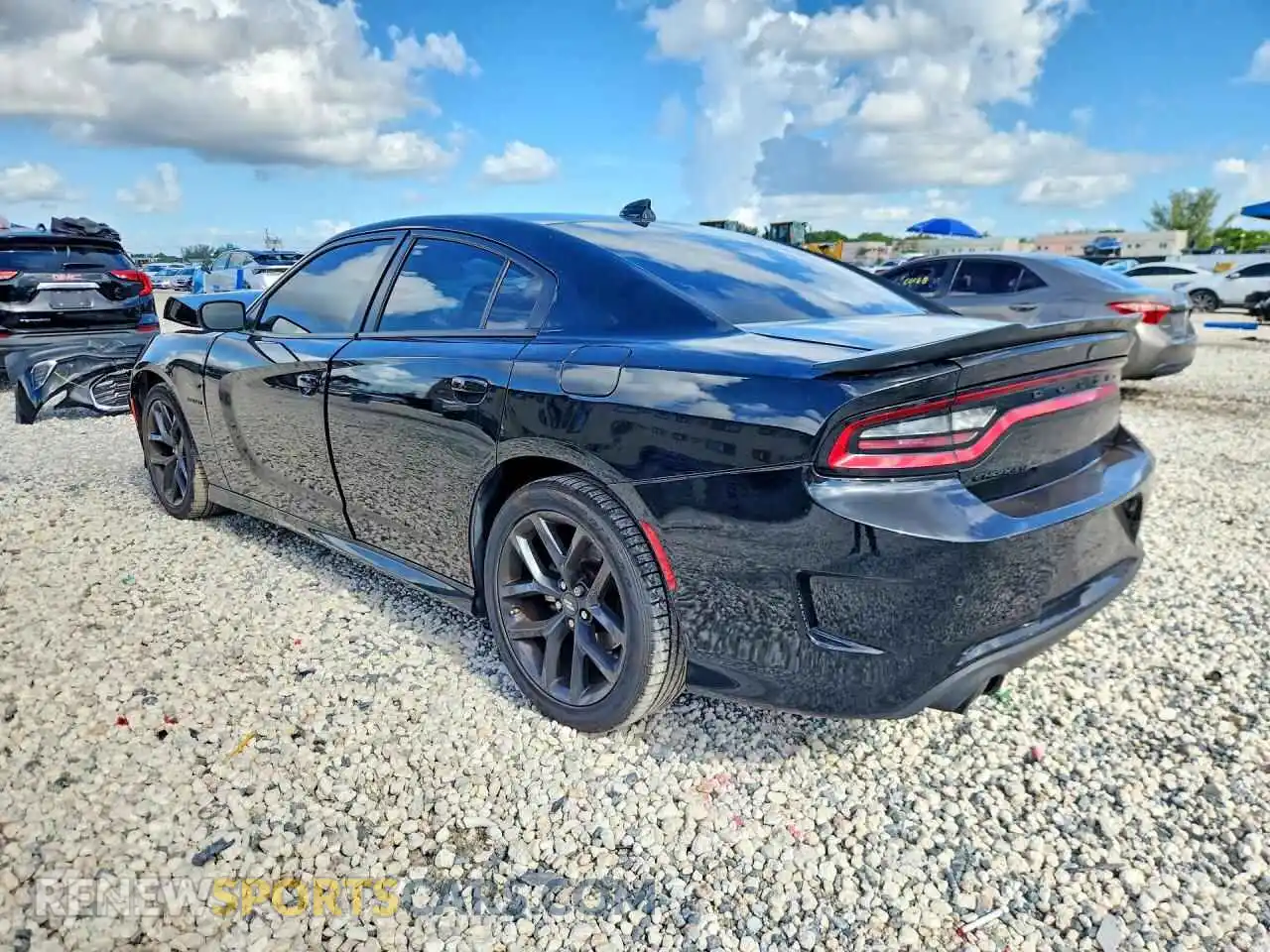 2 Photograph of a damaged car 2C3CDXCT8NH122757 DODGE CHARGER 2022