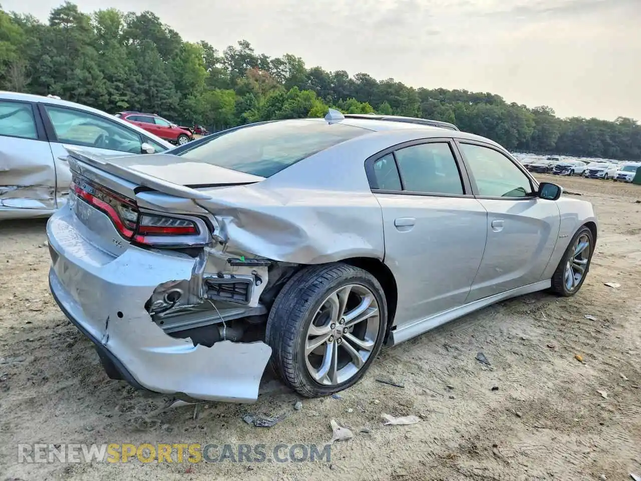 3 Photograph of a damaged car 2C3CDXCT8NH175930 DODGE CHARGER 2022
