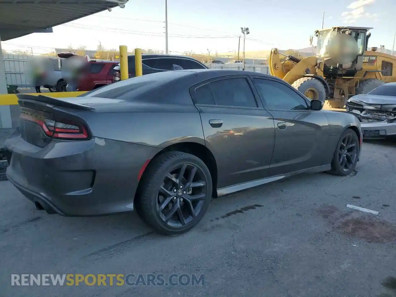 3 Photograph of a damaged car 2C3CDXCT8NH203337 DODGE CHARGER 2022