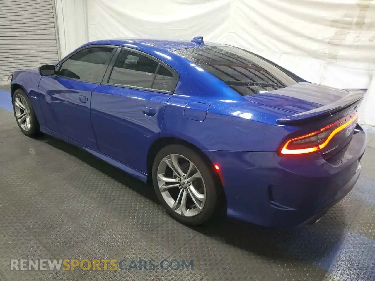 2 Photograph of a damaged car 2C3CDXCT8NH232093 DODGE CHARGER 2022