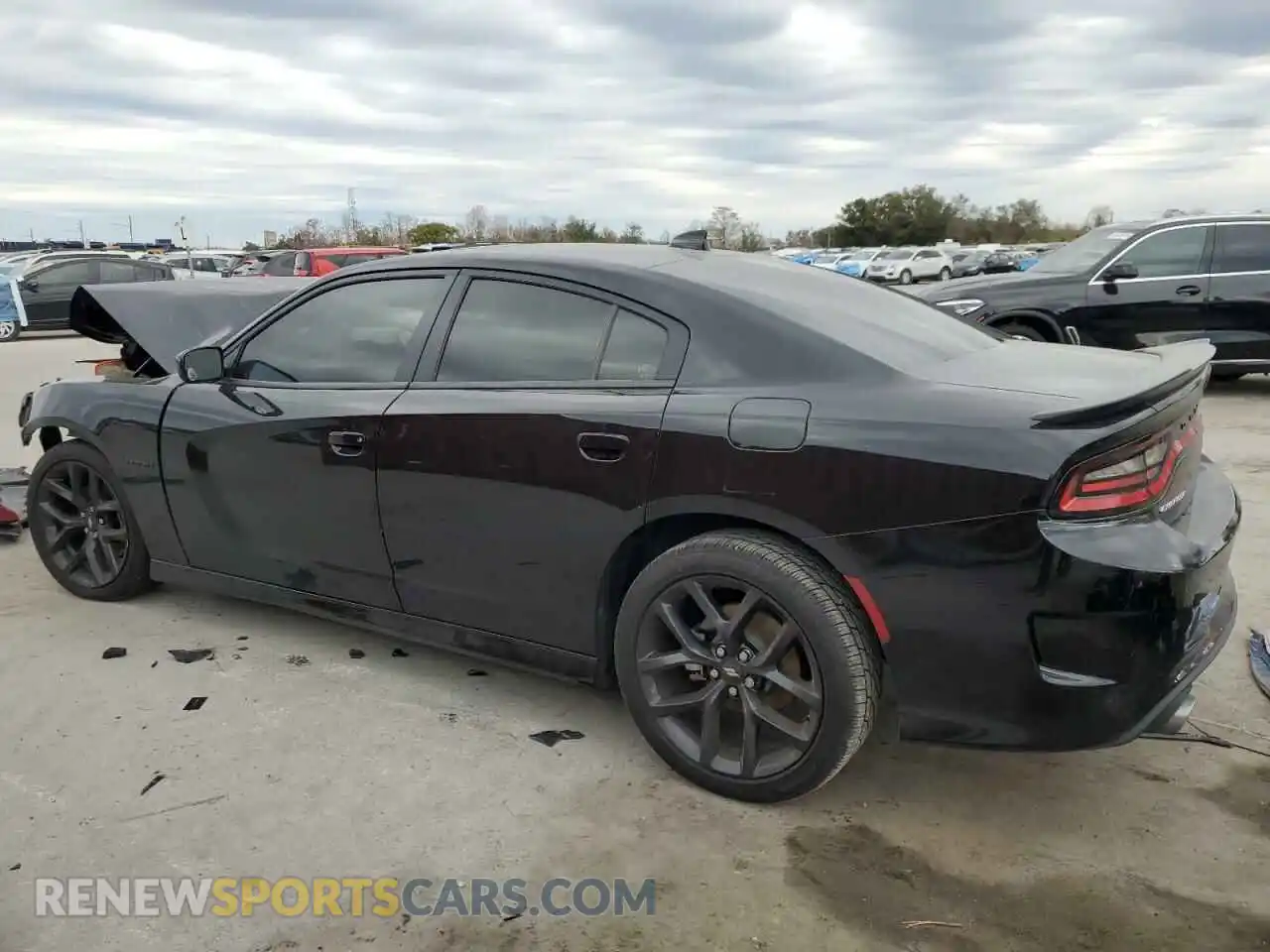 2 Photograph of a damaged car 2C3CDXCT8NH232451 DODGE CHARGER 2022