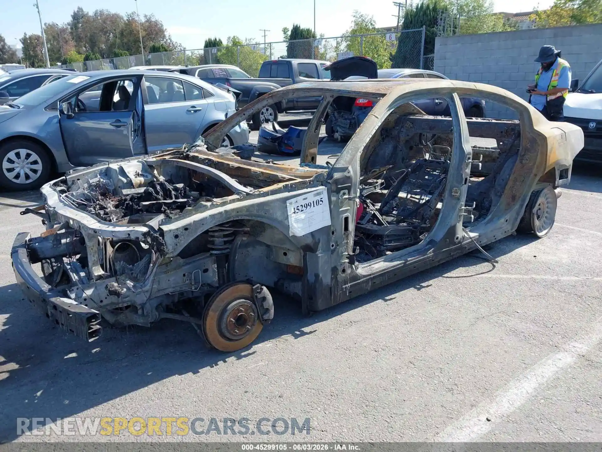 2 Photograph of a damaged car 2C3CDXCT8NH234961 DODGE CHARGER 2022