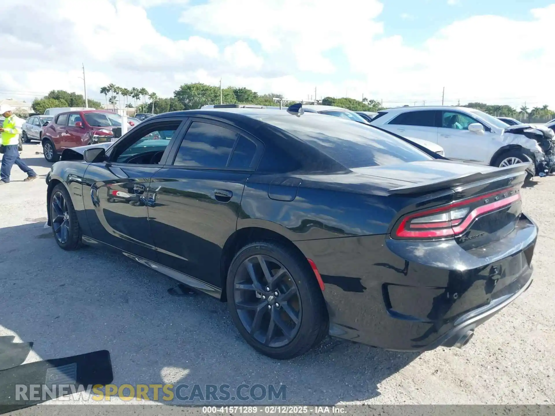 3 Photograph of a damaged car 2C3CDXCT8NH244227 DODGE CHARGER 2022