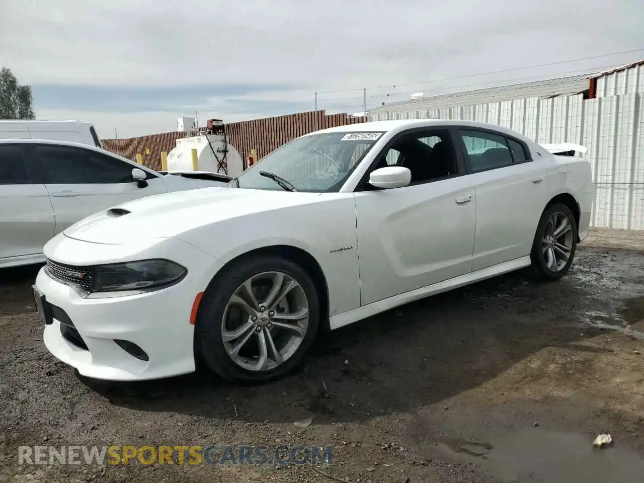 1 Photograph of a damaged car 2C3CDXCT8NH259293 DODGE CHARGER 2022