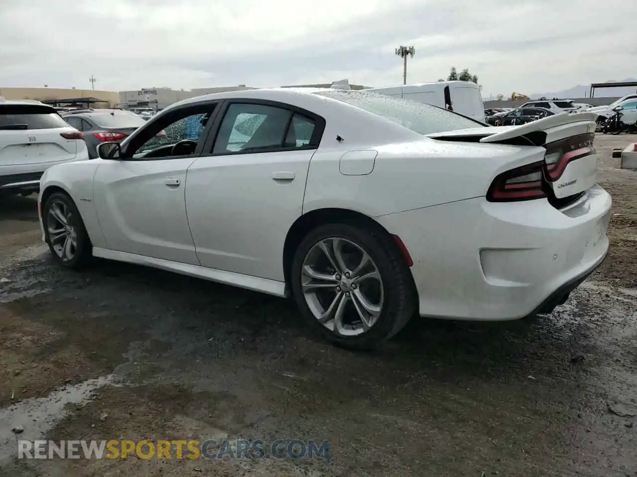2 Photograph of a damaged car 2C3CDXCT8NH259293 DODGE CHARGER 2022
